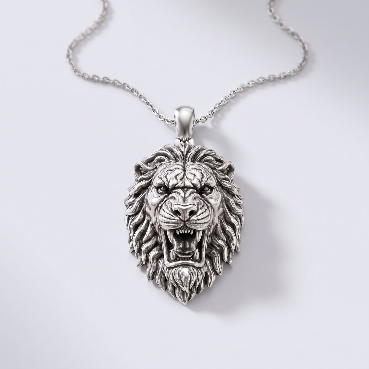 Aslan Başı Kolye – ürün fotoğrafı
