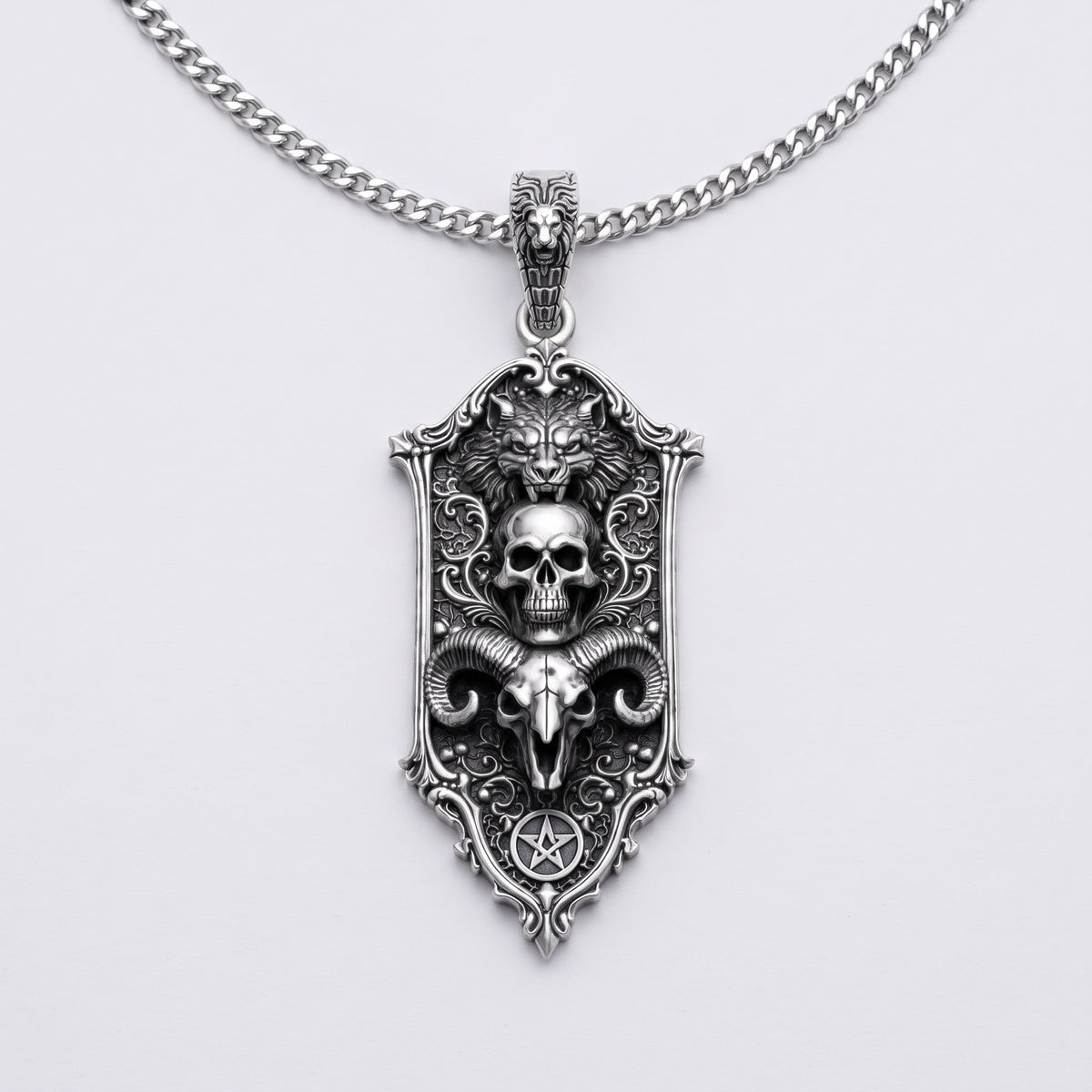 Memento Mori Kolye – ürün fotoğrafı