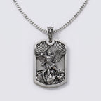 Saint Michael Künye Kolye – ürün fotoğrafı