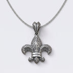 Zambak (Fleur-de-Lis) Kolye – ürün fotoğrafı