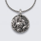 Zeus Madalyon Kolye – ürün fotoğrafı